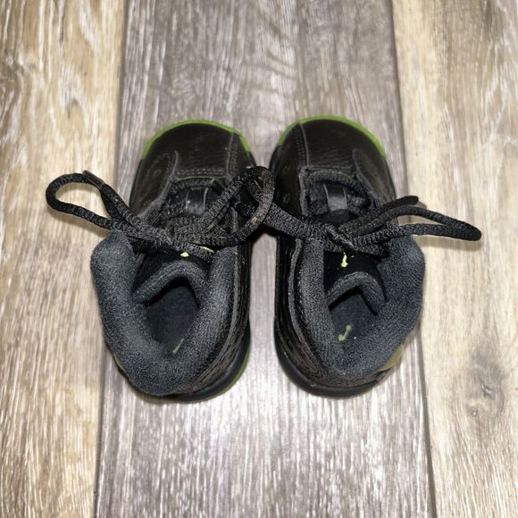 Nike Air Jordan 13 Retro 414581-042 Black Altitude Green Toddler Youth Size 4C - Picture 8 of 11